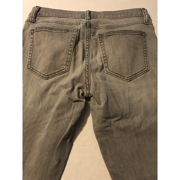 Gap Women's Denim Gray Stretch Authentic True Skinny Jeans Size 27 X 30 - Picture 7 of 9